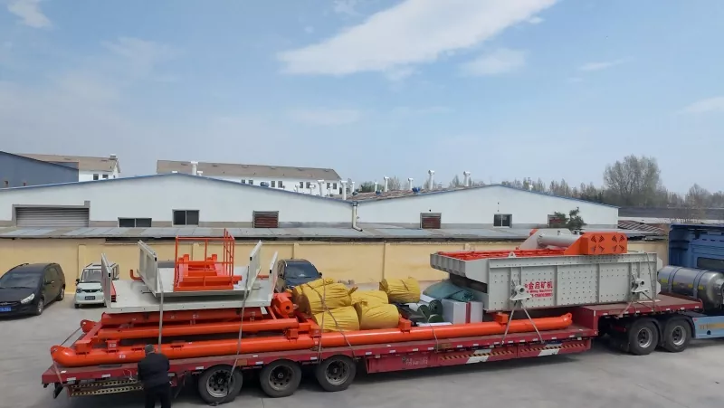 Opakujte objednávku zo Strednej Ázie! Jednotka obrazovky na ťažbu zlata Jinqi odoslaná